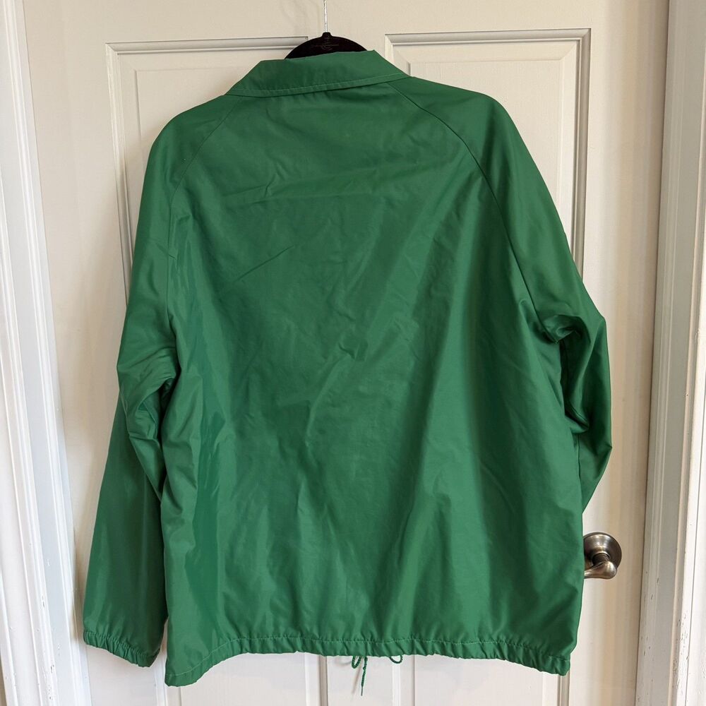 VTG U.S.A. Made Pockets Light Nylon Shell Snap Jacket Men's XL Windbreaker 80’s - Picture 10 of 11
